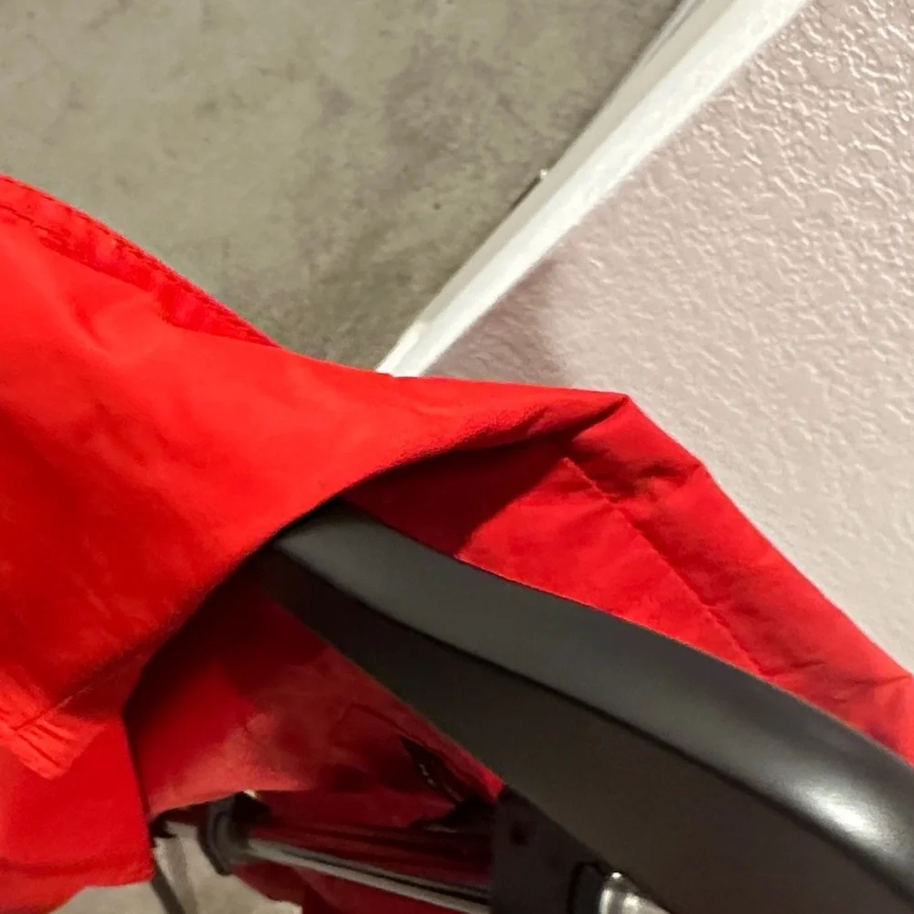 New York & Company Short Red Trench Coat - Picture 12 of 14